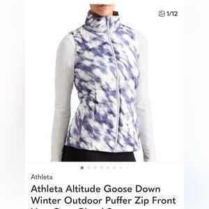 Athleta Altitude Down Vest XS